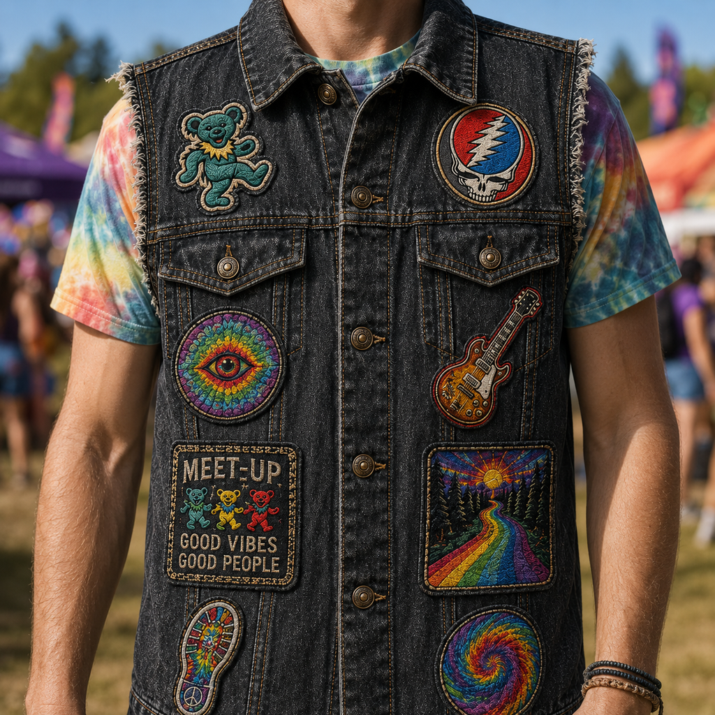 GRFD PREMIUM DENIM VEST NVH