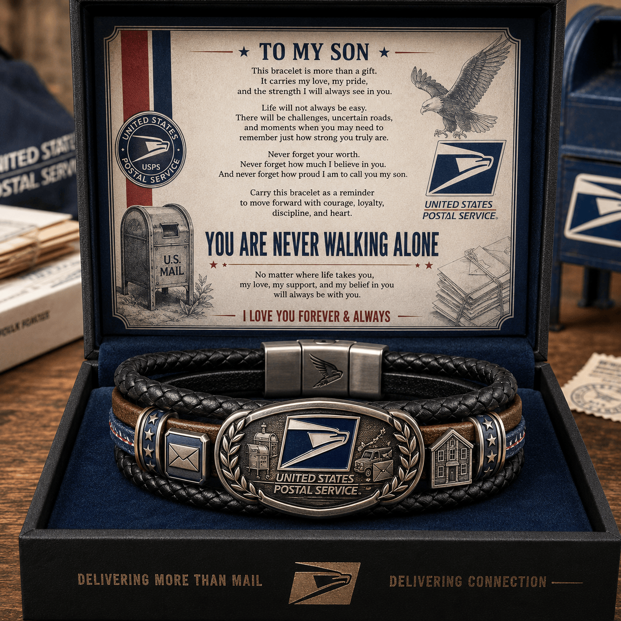 USPS Braided Bracelet Set NVH