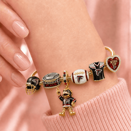 ATF Gold Charm Bracelet Set TMH