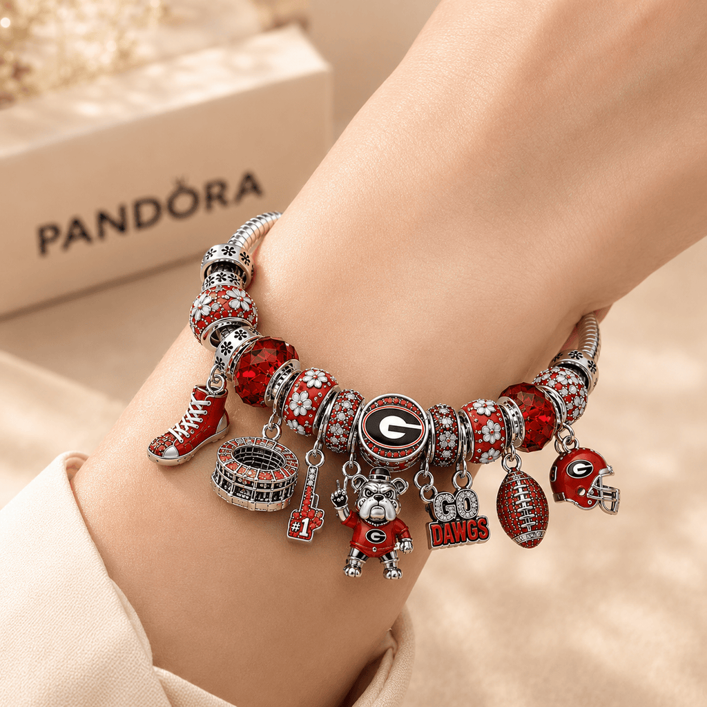 GGBD Silver Charm Bracelet Set NTTB