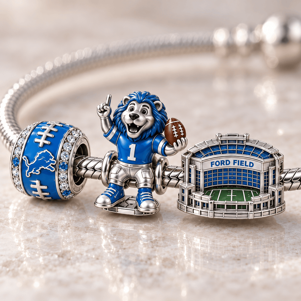 DTL Silver Charm Bracelet Set HQH