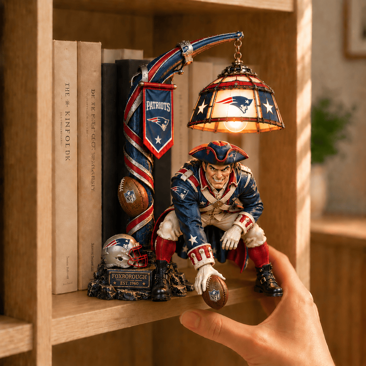 Premium NEP Bookshelf Figurines Lamp PDL