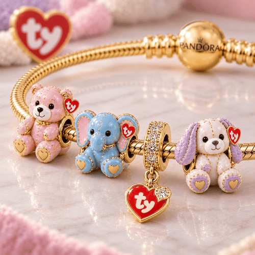 BBIS Gold Charm Bracelet Set VTH