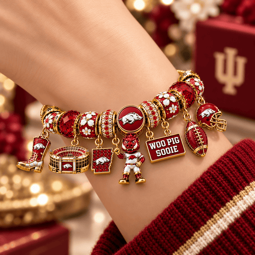 AKR Gold Charm Bracelet Set NHVH