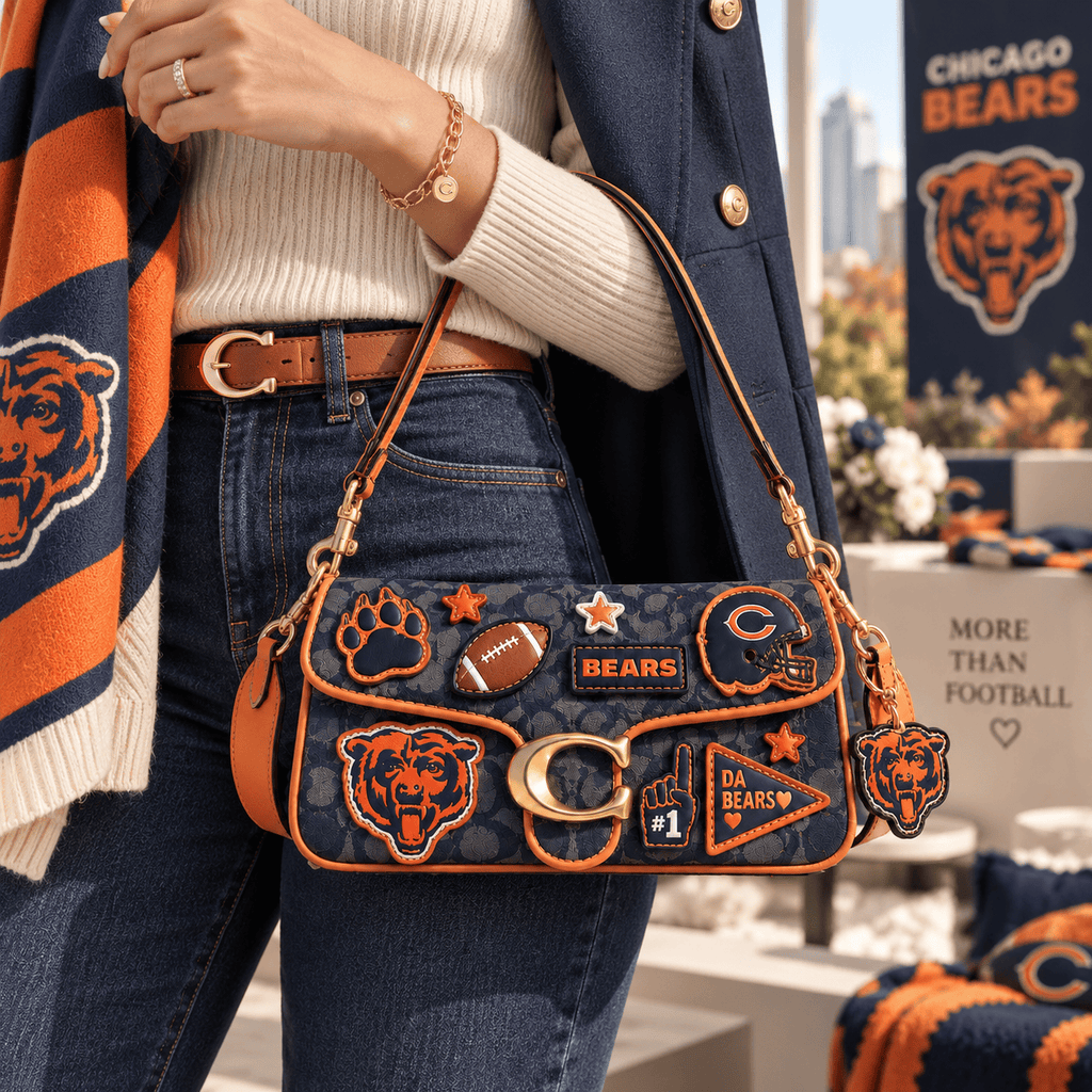 Premium CCB Coach Shoulder Cross With Charm NPL