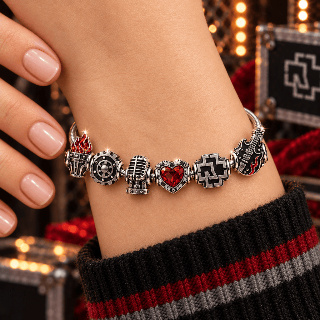 RMS Silver Charm Bracelet Set PNPA