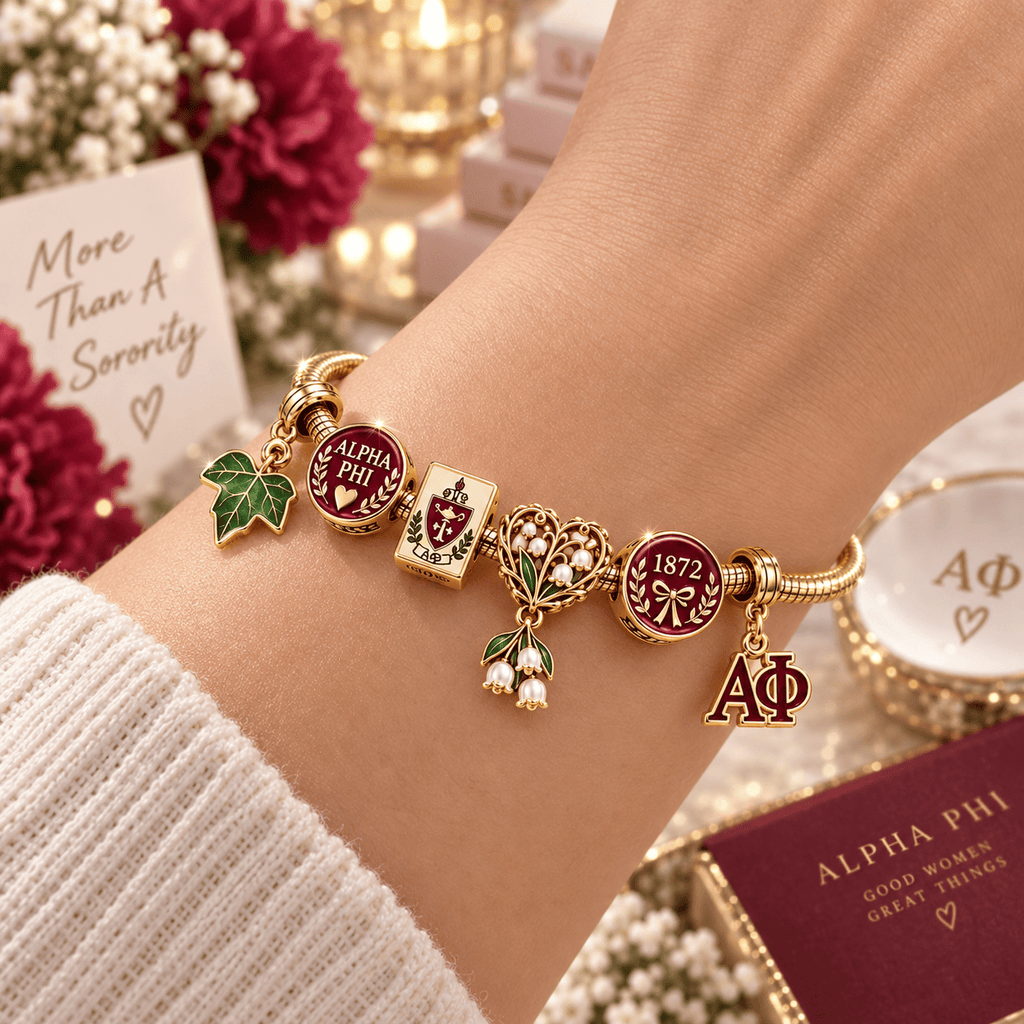 APP Gold Charm Bracelet Set TTN